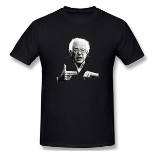 Bernie Sanders Run The Jewels Political Satire T Shirt Men's Basic Short Sleeve T-Shirt European Size