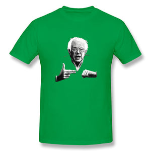 Bernie Sanders Run The Jewels Political Satire T Shirt Men's Basic Short Sleeve T-Shirt European Size