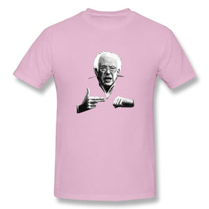 Bernie Sanders Run The Jewels Political Satire T Shirt Men's Basic Short Sleeve T-Shirt European Size