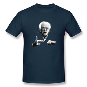 Bernie Sanders Run The Jewels Political Satire T Shirt Men's Basic Short Sleeve T-Shirt European Size